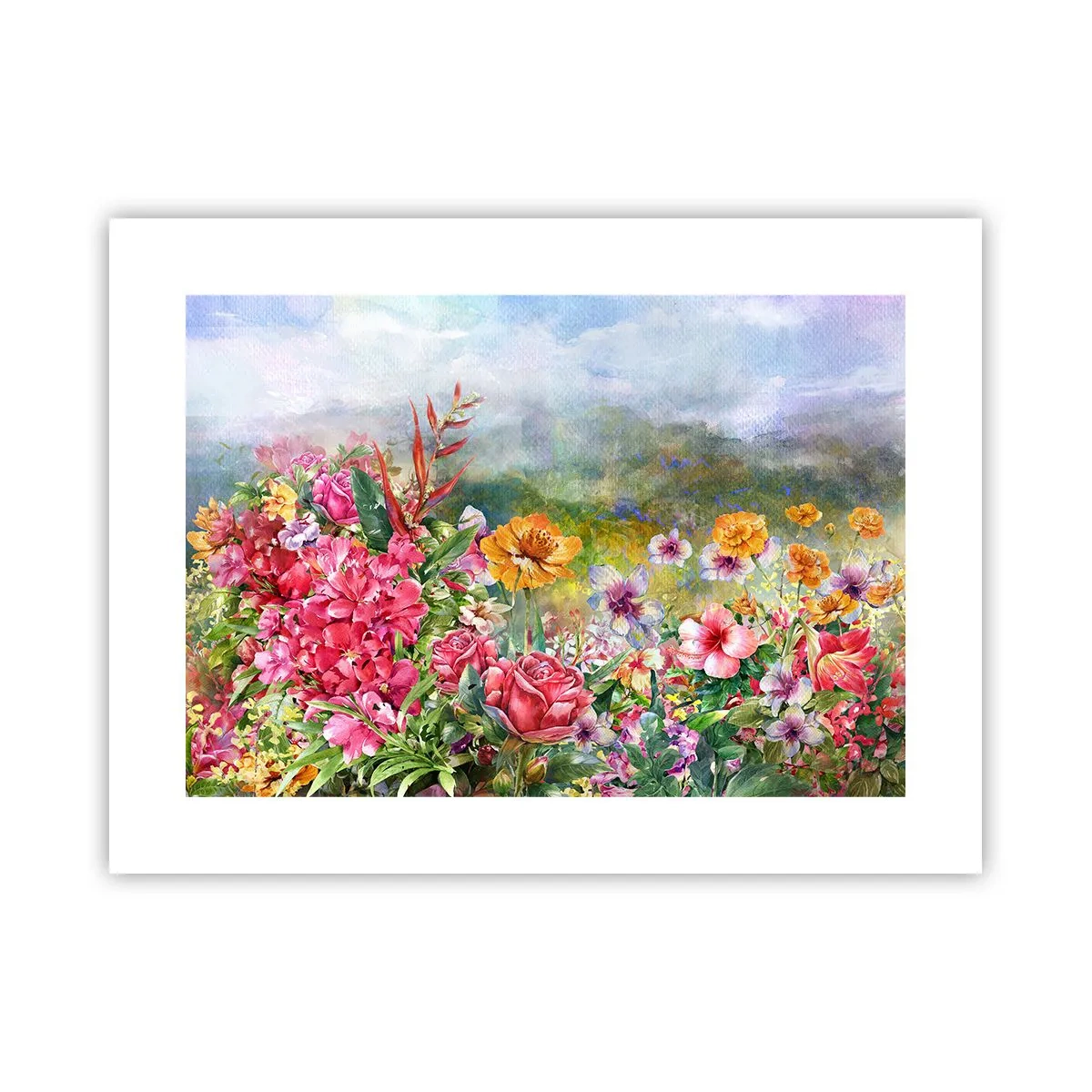Poster - Il giardino impazzito - 40x30 cm
