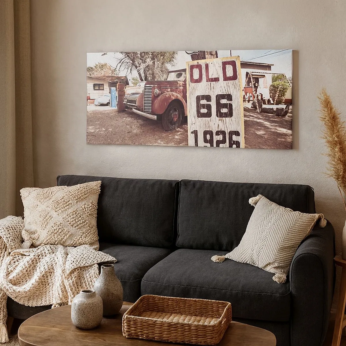 Quadro su tela - Stampe su Tela - La leggenda della provincia americana - 100x40 cm