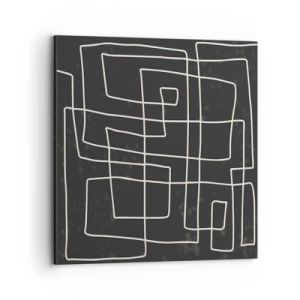 Quadro su tela - Stampe su Tela - Non è così semplice - 70x70 cm