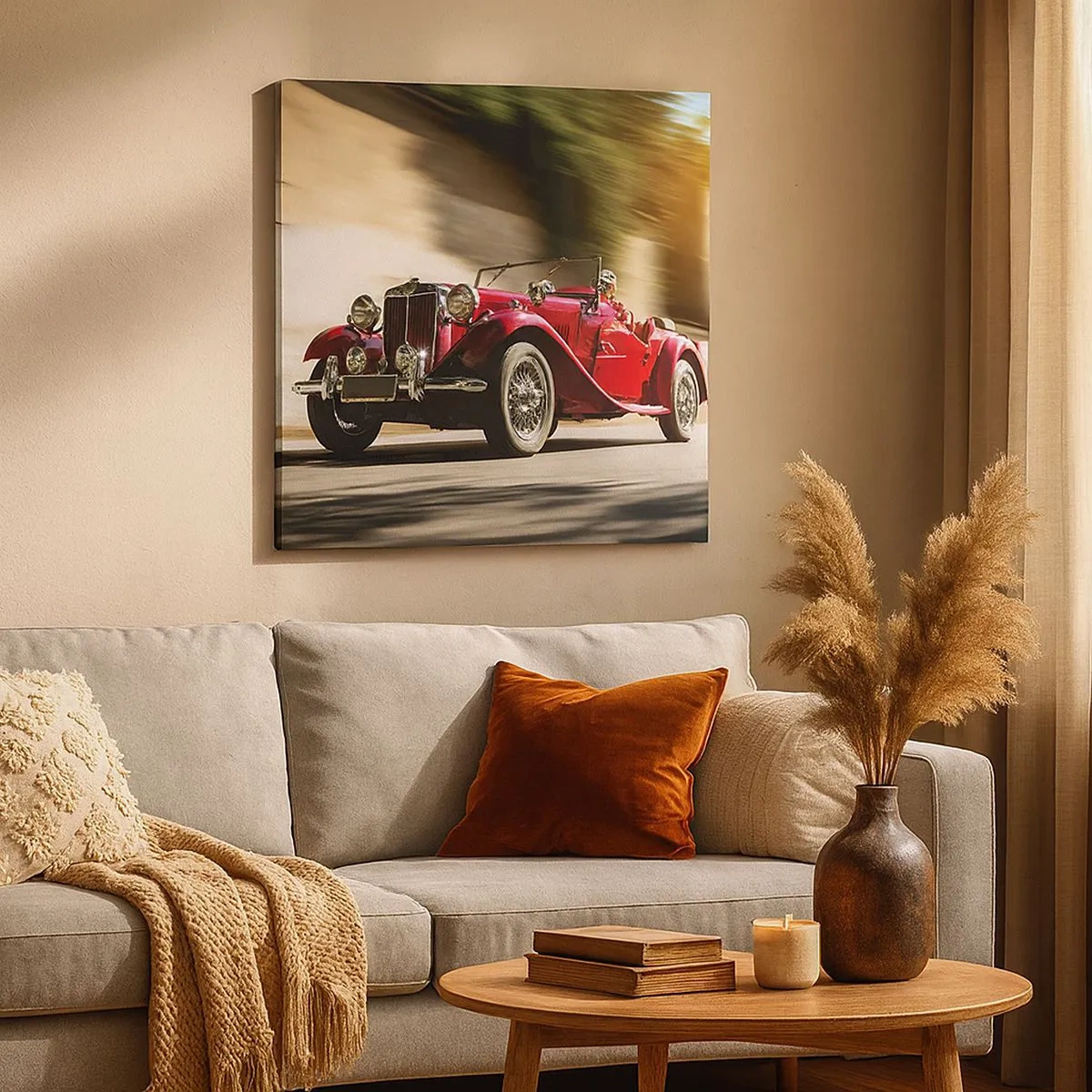 Quadro su tela - Stampe su Tela - Più bella della Nike di Samotracia - 30x30 cm