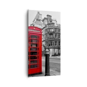 Quadro su tela - Stampe su Tela - Il più rosso d'Europa - 65x120 cm