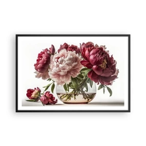 Poster in cornice nera - Bellezza in piena fioritura - 91x61 cm