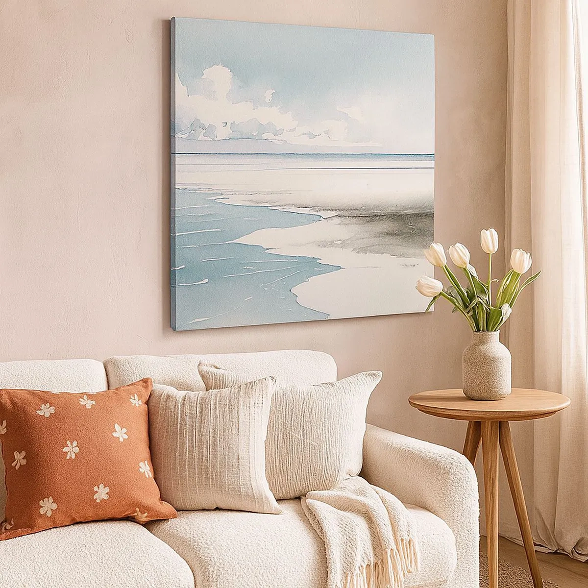 Quadro su tela - Stampe su Tela - Marea dolce - 30x30 cm