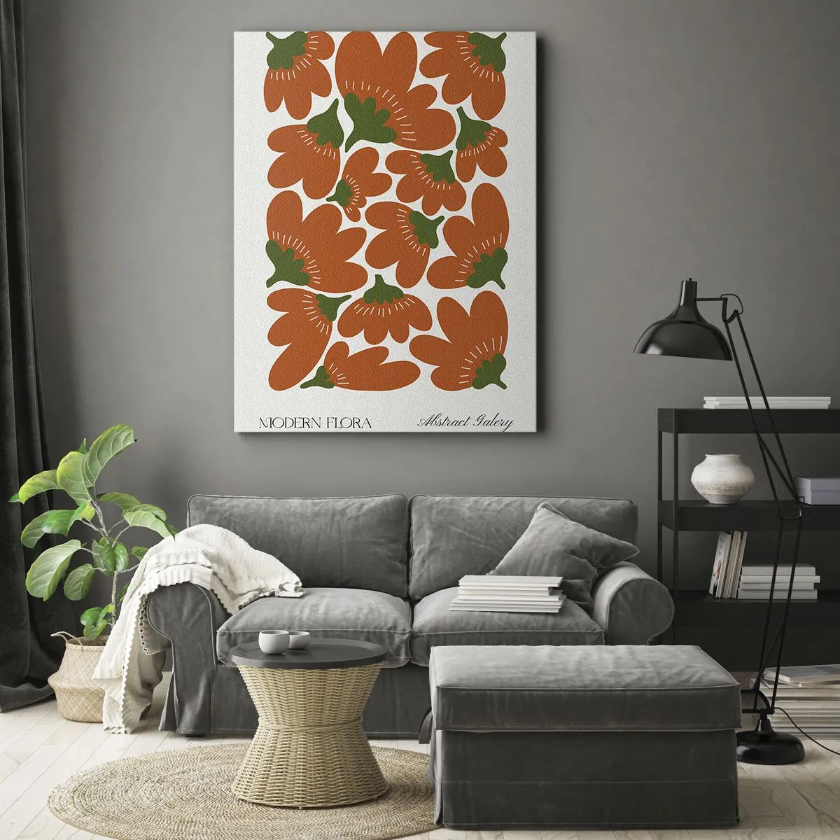 Quadro su tela - Stampe su Tela - Dalla vita dei fiori - 50x70 cm