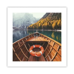 Poster - Gita sui monti - 40x40 cm