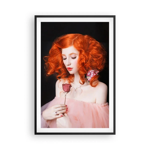 Poster in cornice nera - In stile barocco - 61x91 cm