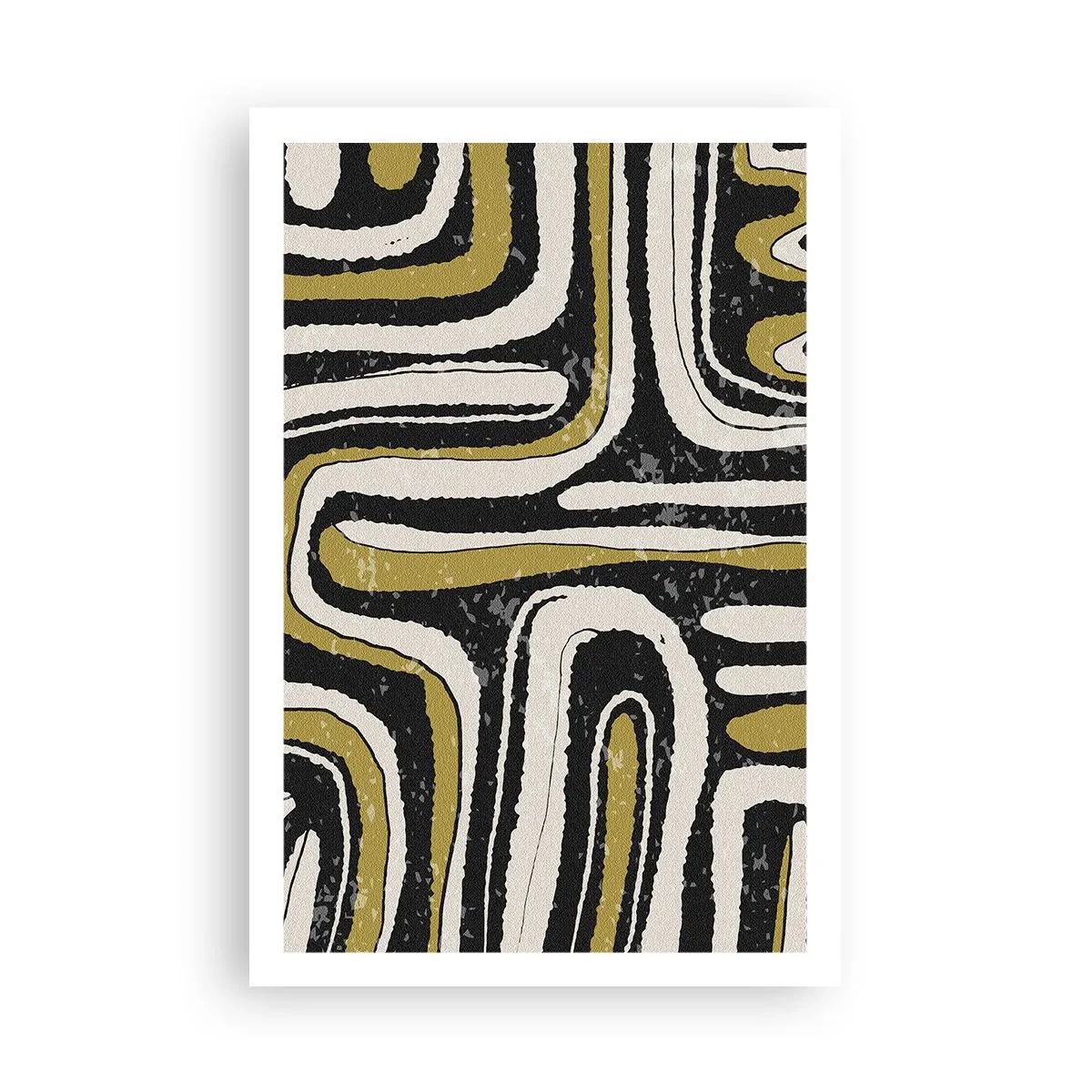 Poster - Composizione: strade e vicoli - 61x91 cm