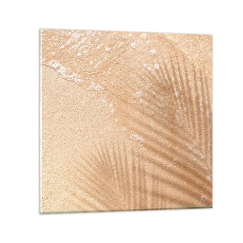 Quadro su vetro - Ombra di un'estate bollente - 30x30 cm