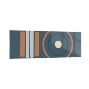 Quadro su vetro - L'essenza delle cose - 90x30 cm