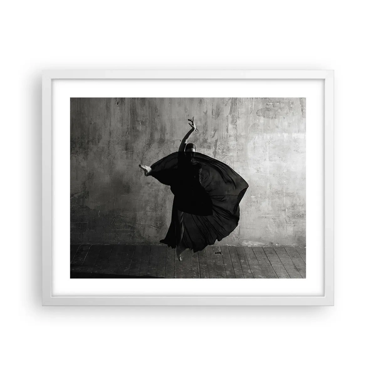 Poster in cornice bianca - Fasce piene di passione - 50x40 cm