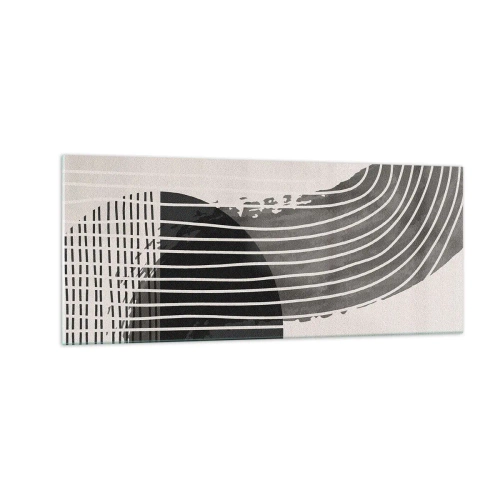 Quadro su vetro - Andata e ritorno - 100x40 cm