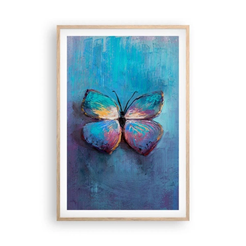 Poster in cornice rovere chiaro - In tutta la bellezza - 61x91 cm