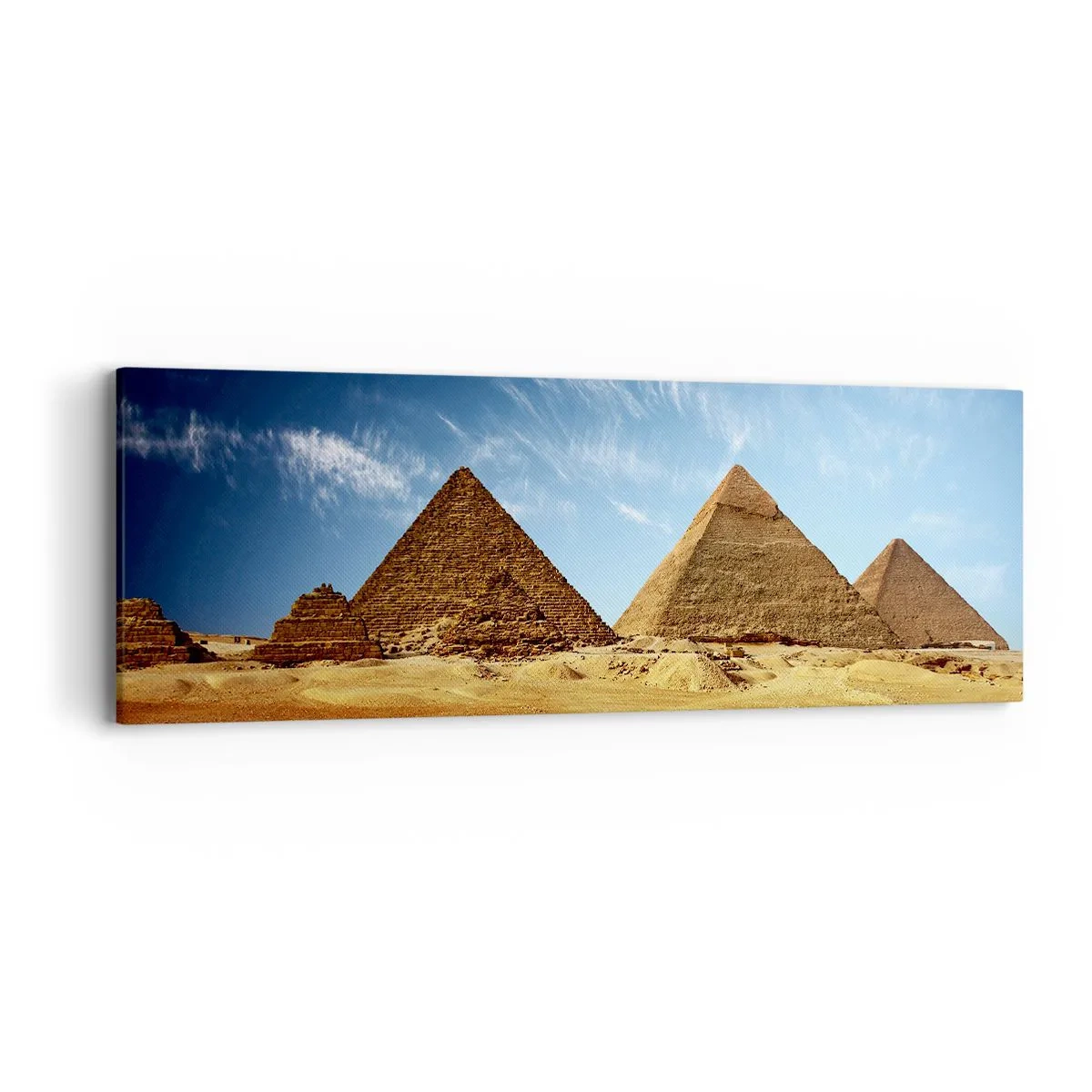 Quadro su tela - Stampe su Tela - 40 secoli ci guardano - 90x30 cm