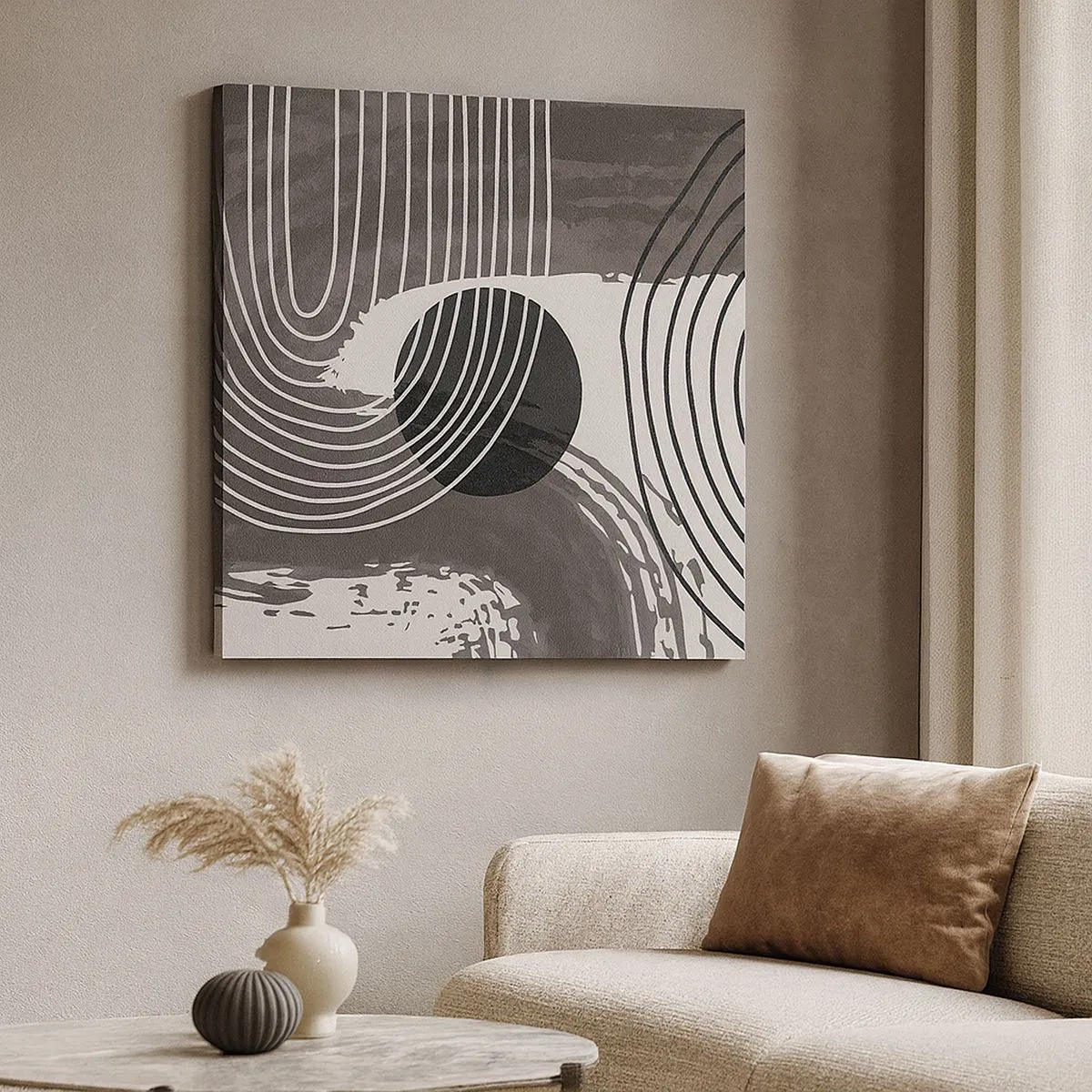 Quadro su tela - Stampe su Tela - L'ovale vittorioso - 30x30 cm