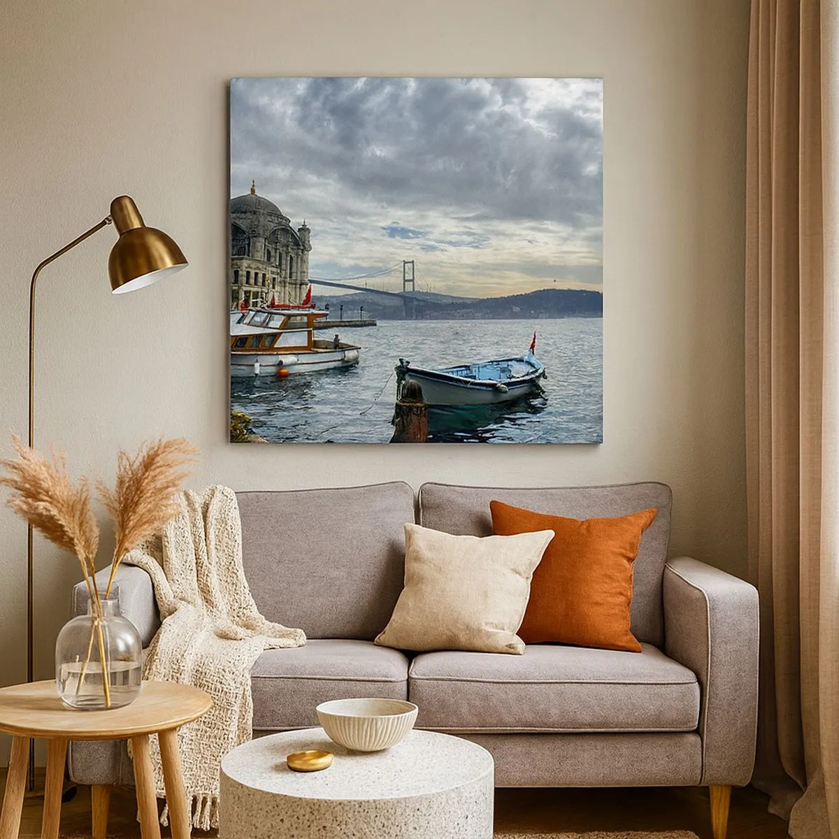 Quadro su tela - Stampe su Tela - Ai confini dei mondi - 30x30 cm