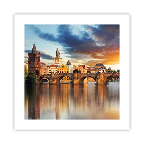 Poster - Bella da secoli - 40x40 cm