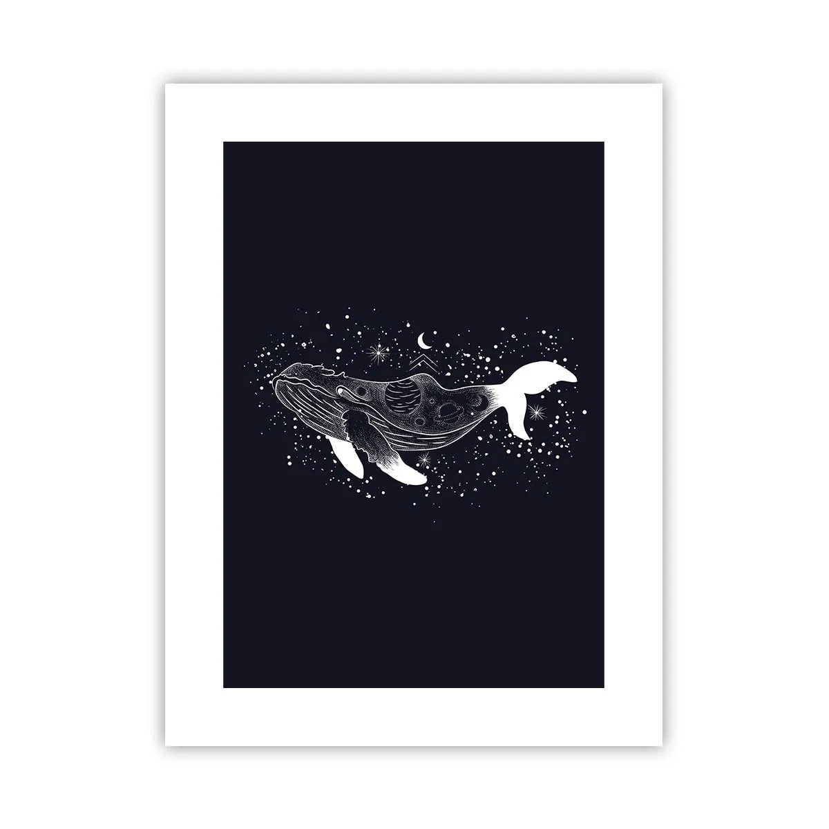 Poster - Nell'oceano dell'universo - 30x40 cm