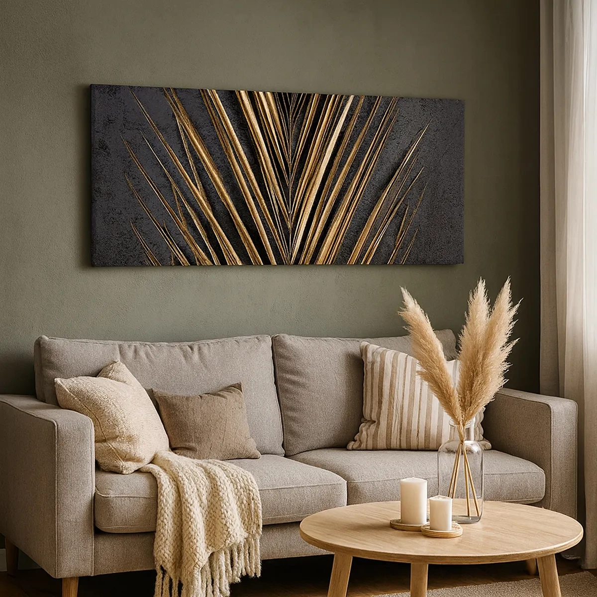 Quadro su tela - Stampe su Tela - L'oro dei tropici - 30x30 cm