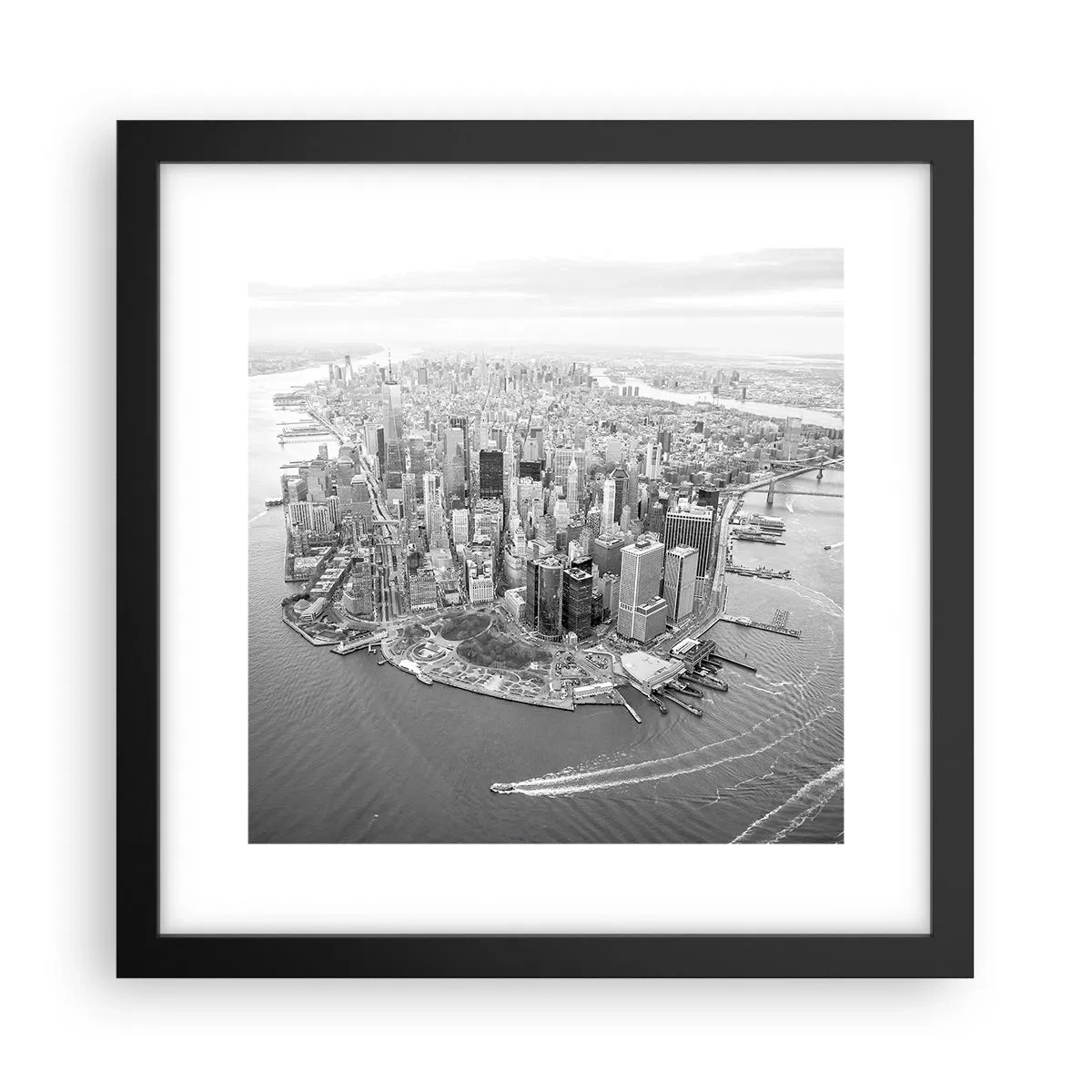 Poster in cornice nera - Come non amarla? - 30x30 cm