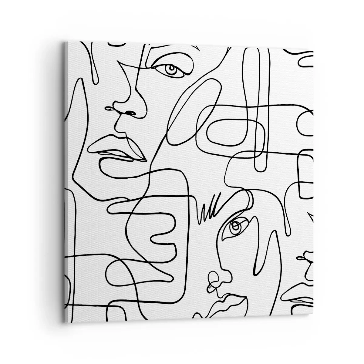 Quadro su tela - Stampe su Tela - Emozioni intrecciate - 60x60 cm