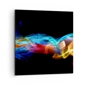 Quadro su tela - Stampe su Tela - La danza arcobaleno delle nebbie - 50x50 cm