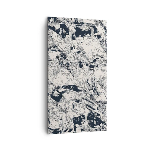 Quadro su tela - Stampe su Tela - La compenetrazione degli opposti - 45x80 cm