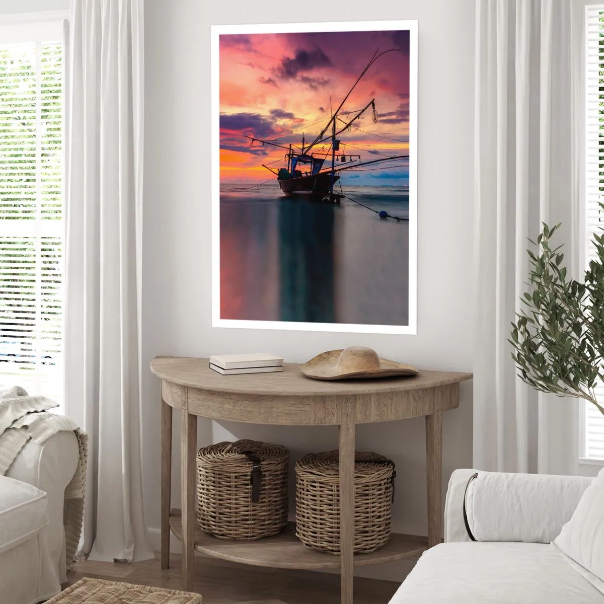 Poster - Sera esotica - 40x50 cm