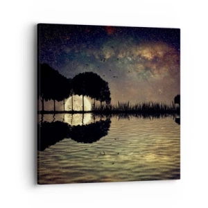 Quadro su tela - Stampe su Tela - Notte ai confini del mondo - 40x40 cm