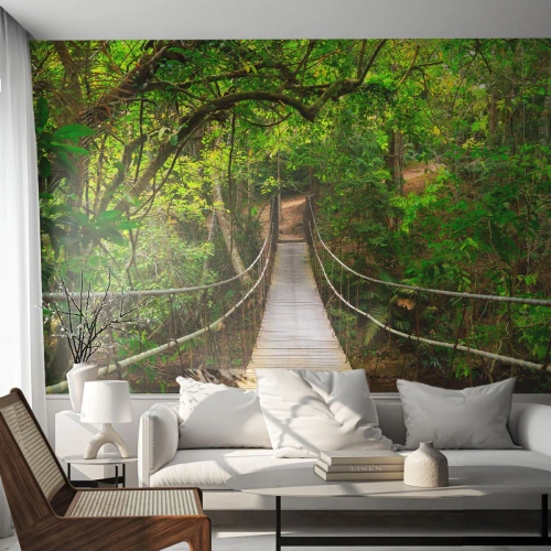 Fotomurali Premium Sand - Perché nel giardino crescono i rampicanti - Paesaggio, foresta, Natura - 200x140 cm