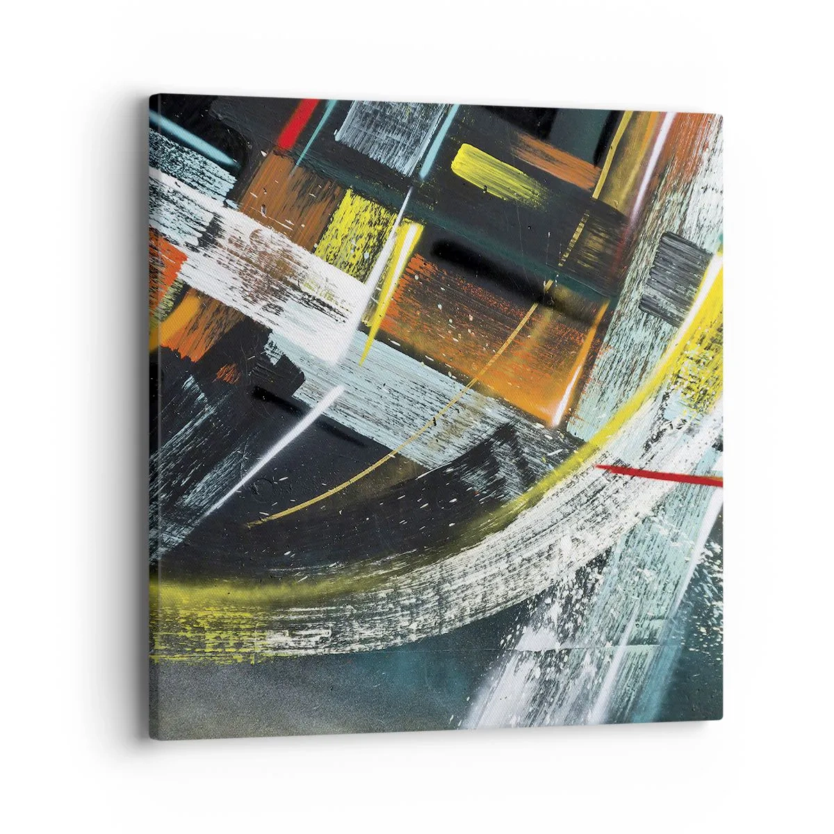 Quadro su tela - Stampe su Tela - L'energia del movimento - 40x40 cm