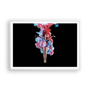 Poster in cornice bianca - In pieno rigoglio - 100x70 cm