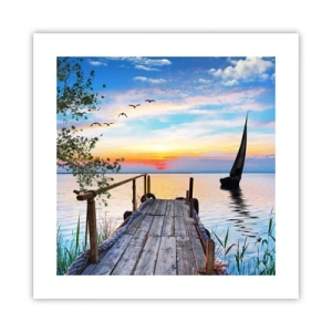 Poster - Buona sera - 40x40 cm