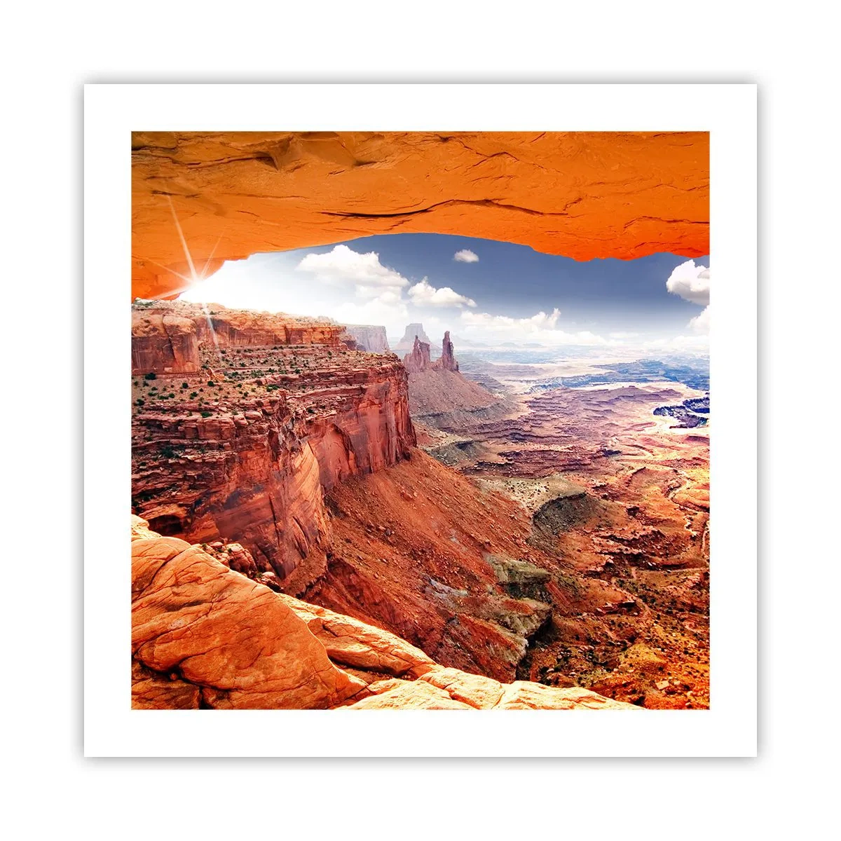 Poster - Scolpiti dalla natura - 50x50 cm