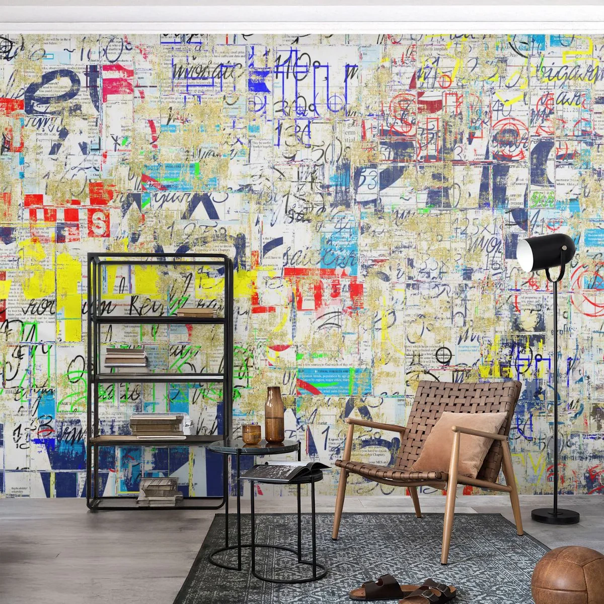 Fotomurali Premium Sand - Semplicemente bello da vedere - Graffiti, Murale, Gioventù - 350x256 cm
