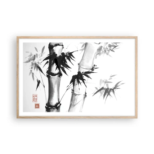 Poster in cornice rovere chiaro - Particolare d'oriente - 91x61 cm