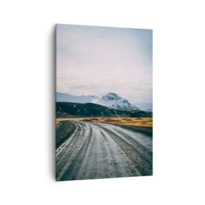 Quadro su tela - Stampe su Tela - Nel clima dell'Islanda - 70x100 cm