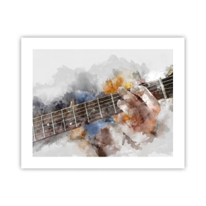 Poster - Poesia tra le corde - 50x40 cm
