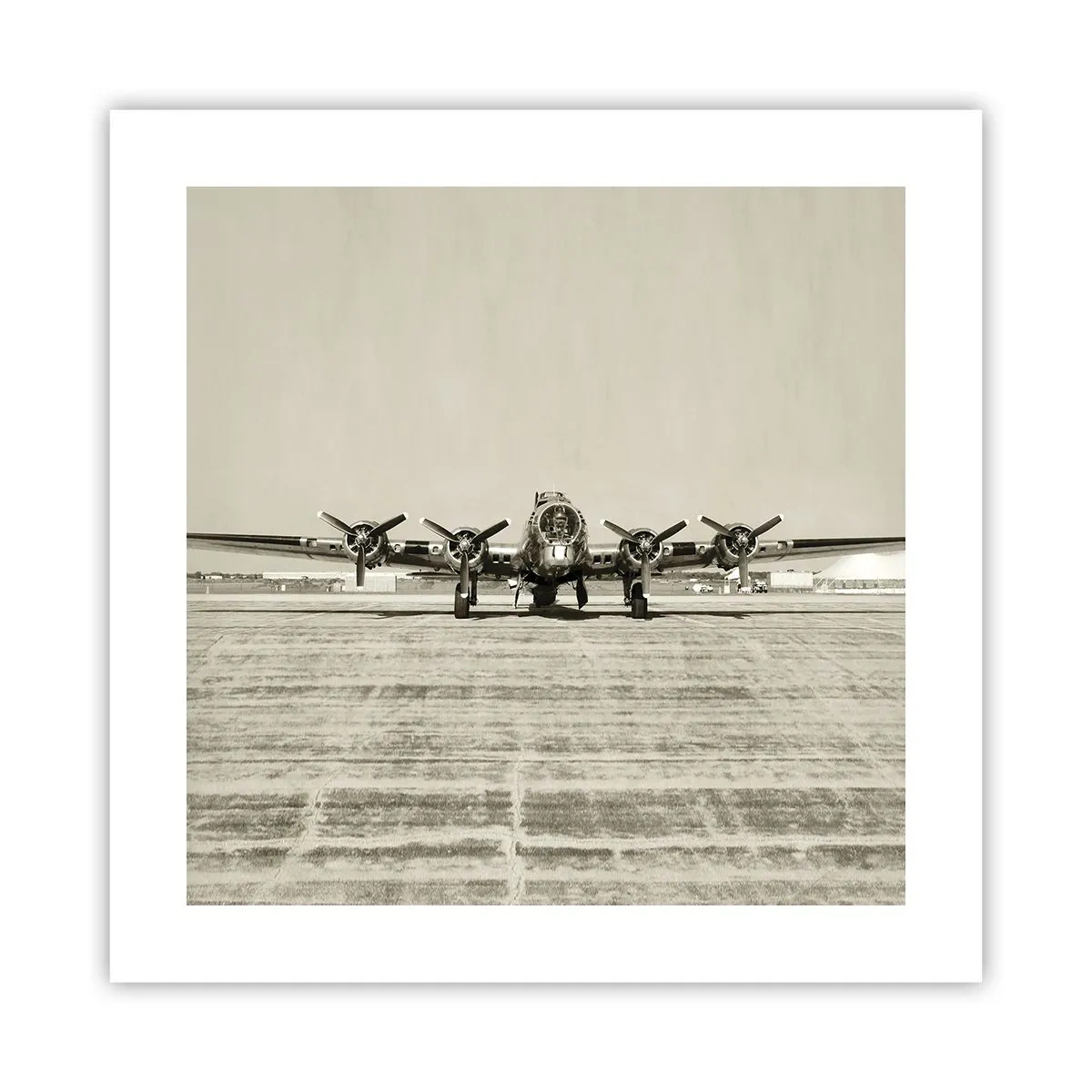 Poster - Pronto come sempre - 40x40 cm