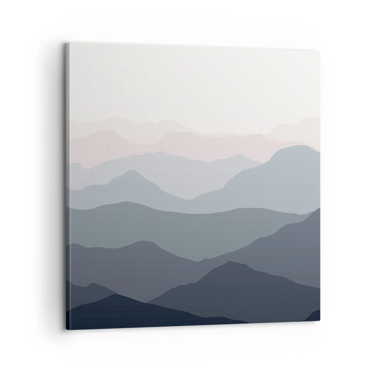 Quadro su tela - Stampe su Tela - Le onde dei monti - 60x60 cm