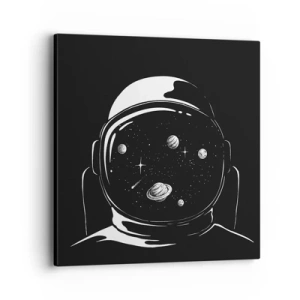 Quadro su tela - Stampe su Tela - Panorama niente male - 40x40 cm