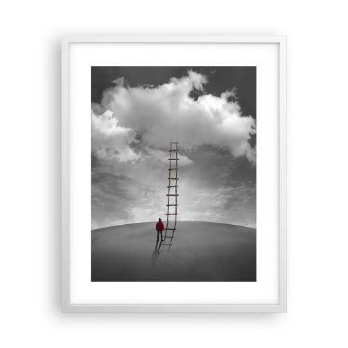 Poster in cornice bianca - Tutto è possibile - 40x50 cm