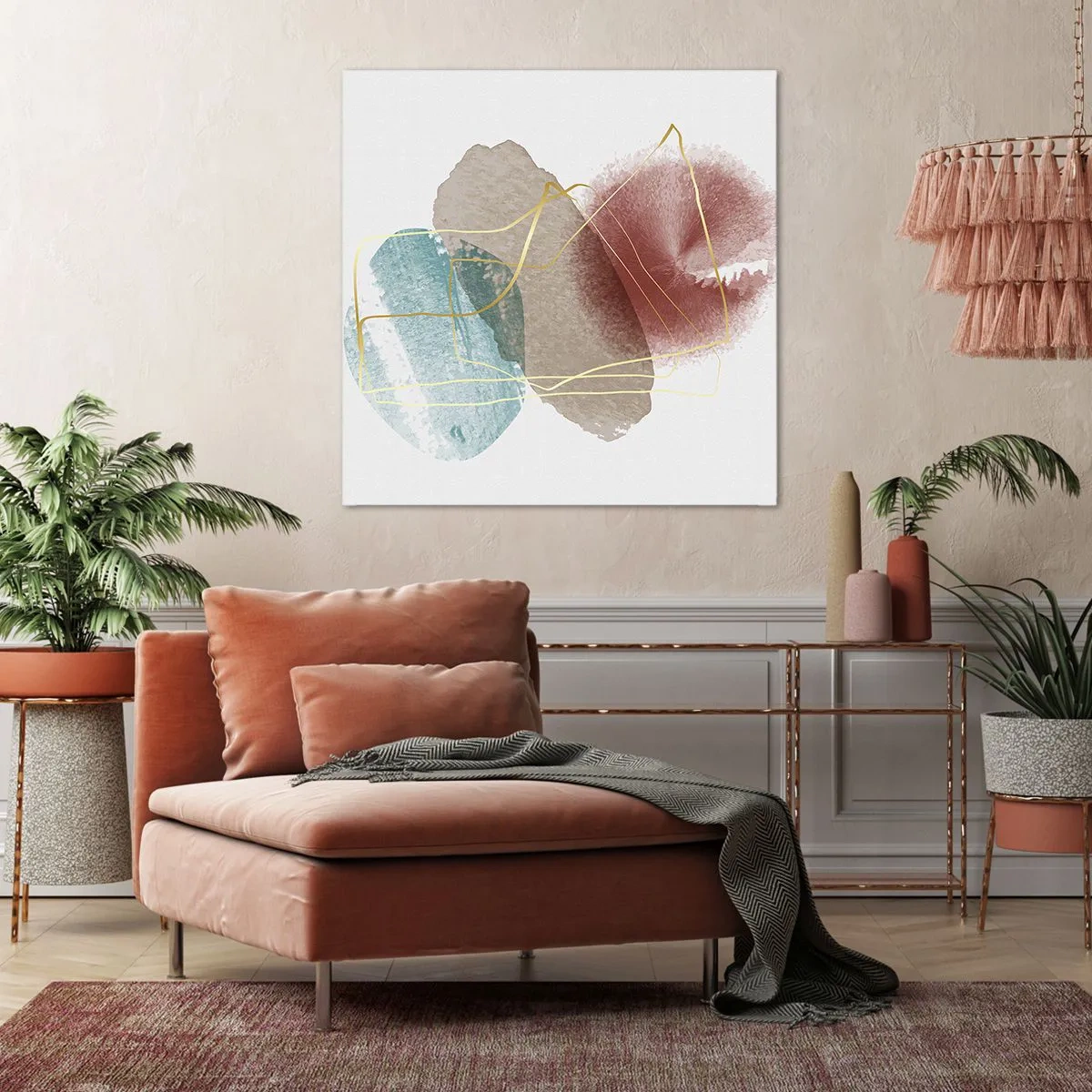 Quadro su tela - Stampe su Tela - Coralli dello spazio - 40x40 cm