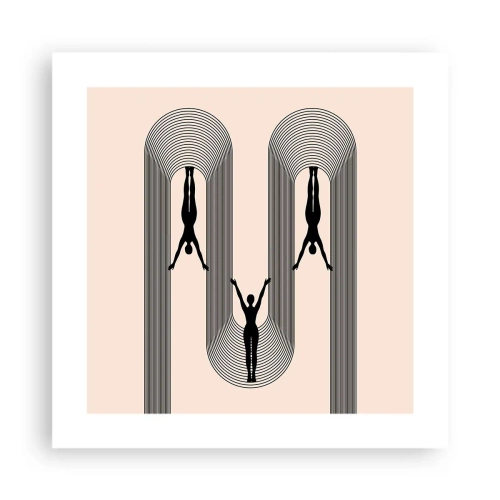 Poster - Sottosopra - 40x40 cm