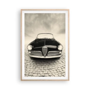 Poster in cornice rovere chiaro - Come non amarmi? - 61x91 cm