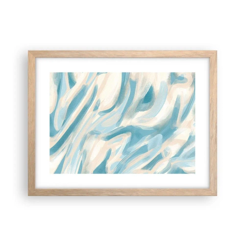 Poster in cornice rovere chiaro - Brezze primaverili - 40x30 cm