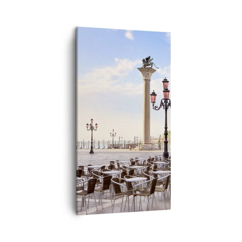 Quadro su tela - Stampe su Tela - Venite a tavola - 45x80 cm