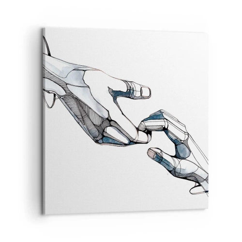 Quadro su tela - Stampe su Tela - Buon gesto - 60x60 cm