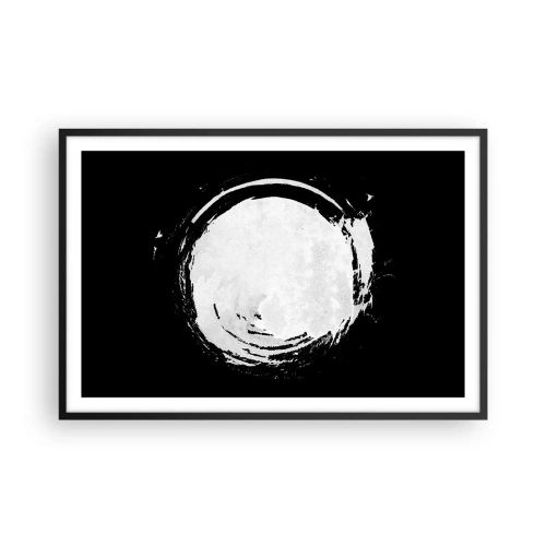 Poster in cornice nera - Una buona soluzione - 91x61 cm