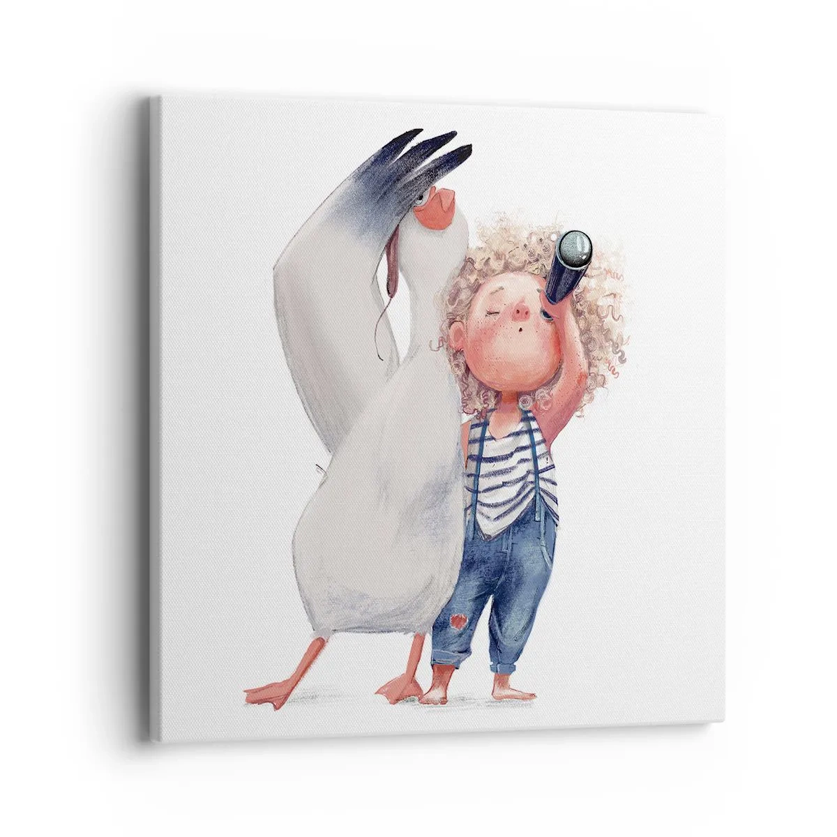 Quadro su tela - Stampe su Tela - Il progetto di un grande viaggio - 40x40 cm