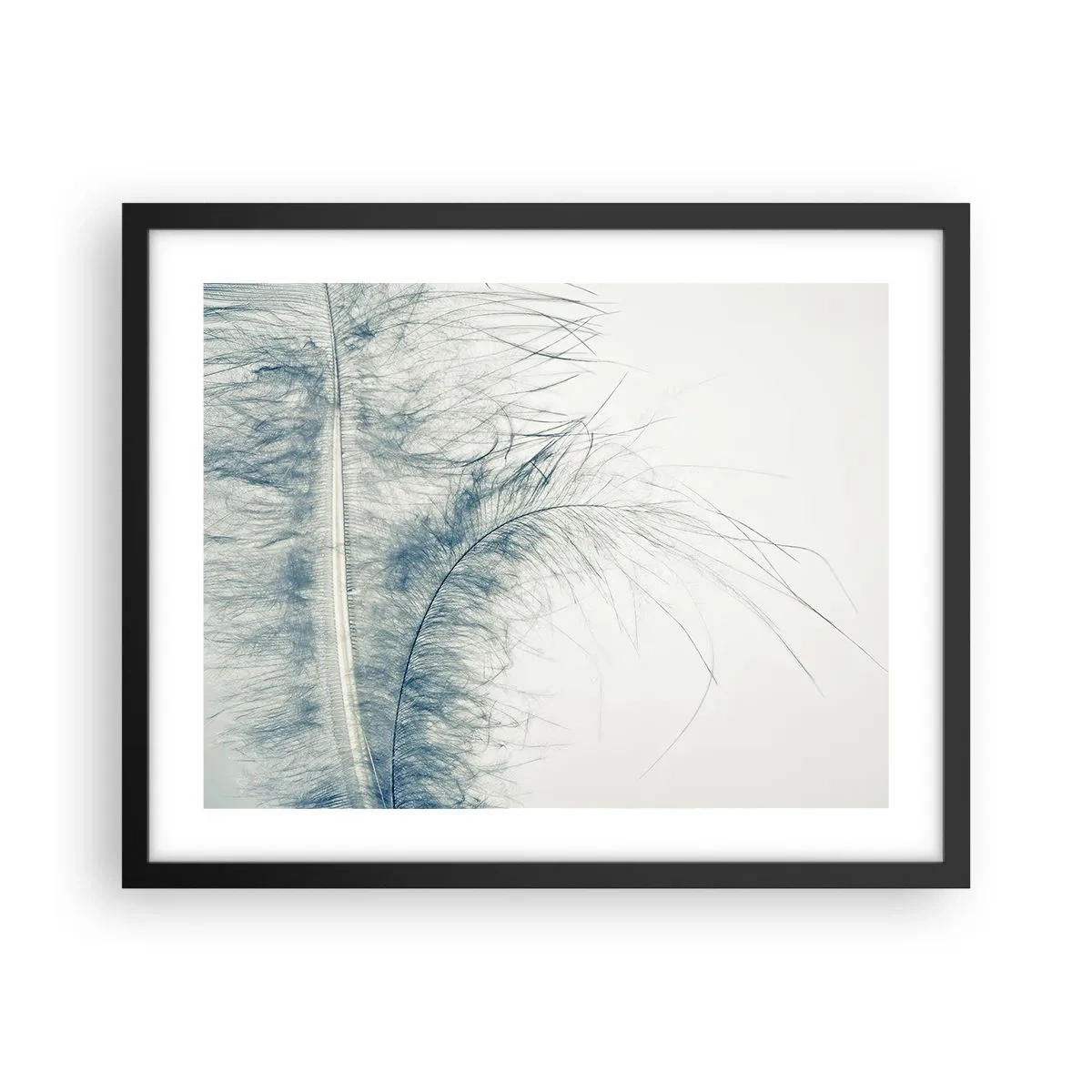 Poster in cornice nera - Il sussurro della natura - 50x40 cm